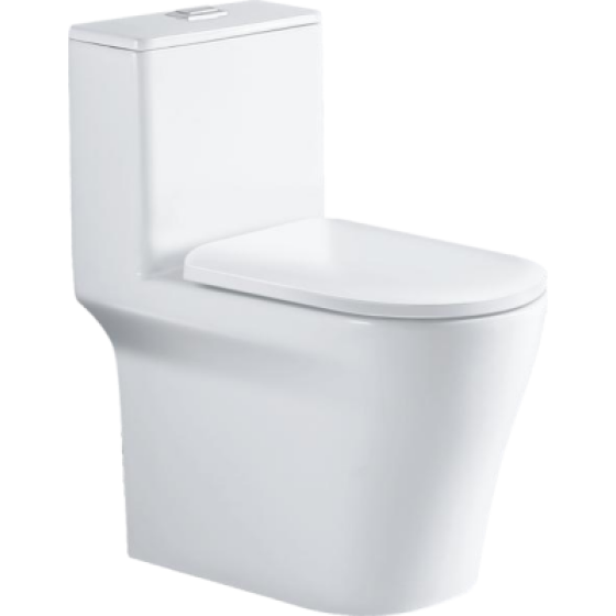 Jet siphonic toilet 6630