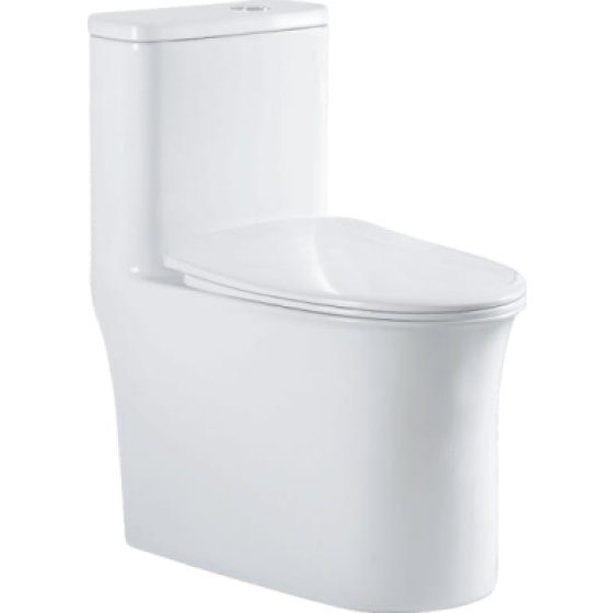 Jet siphonic toilet 6622