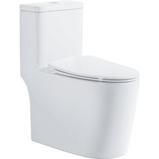 Jet siphonic toilet 6636