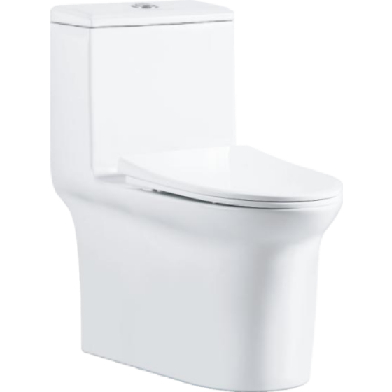 Jet siphonic toilet 6629