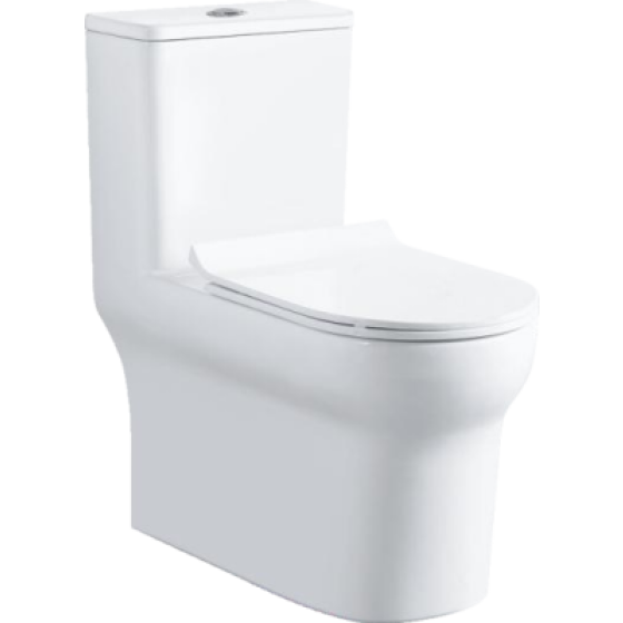 Jet siphonic toilet 6621