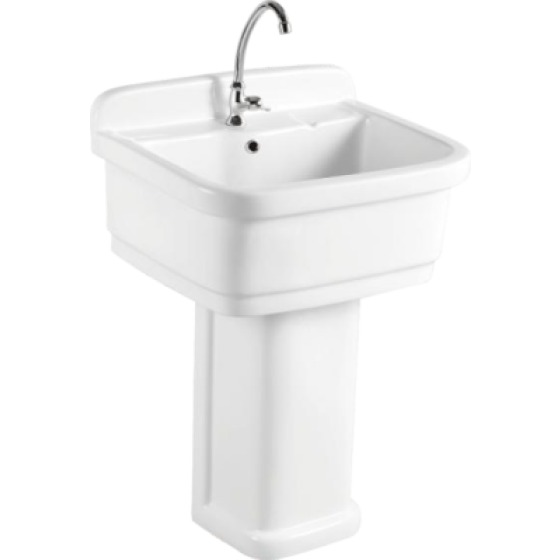 Column basin, ceramic basin 3807