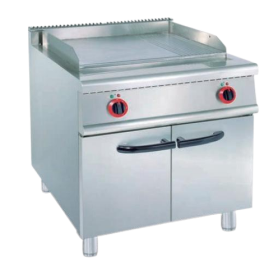 Vertical electric grill with cabinet base (1/3 pit)