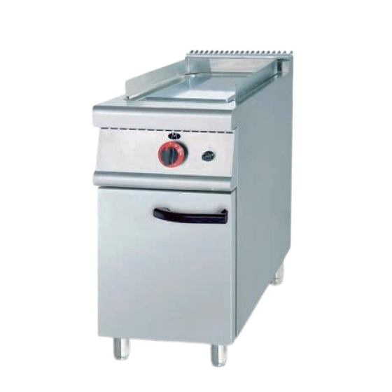 Vertical grill with cabinet base