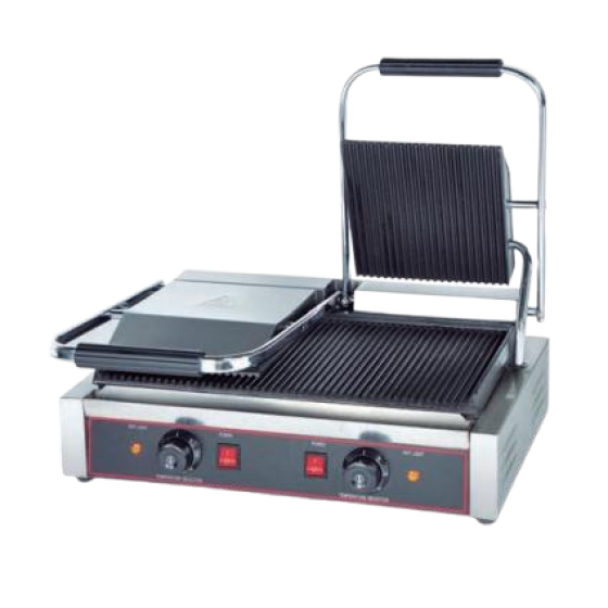Pressure plate grill