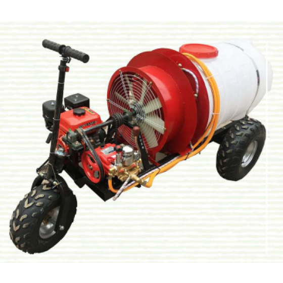 自走式风送打药机