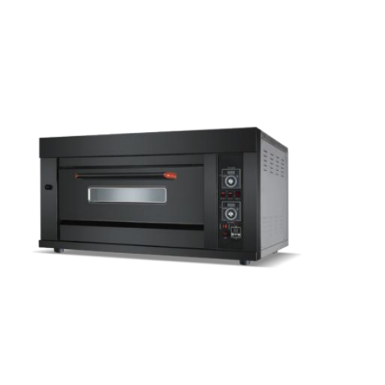 YCQ-2D3 large glass door gas oven