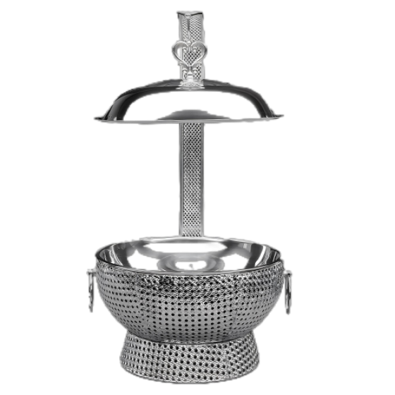 002S 不锈钢豪华花边酒精炉