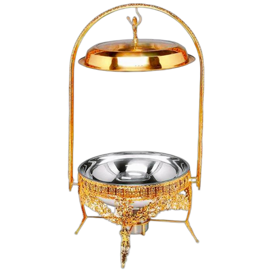 013 Stainless steel luxury lace alcohol stove