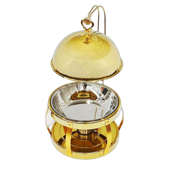 022G stainless steel luxury lace alcohol stove