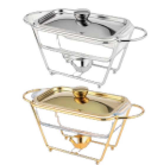 101 acier inoxydable deluxe lace alcool poêle