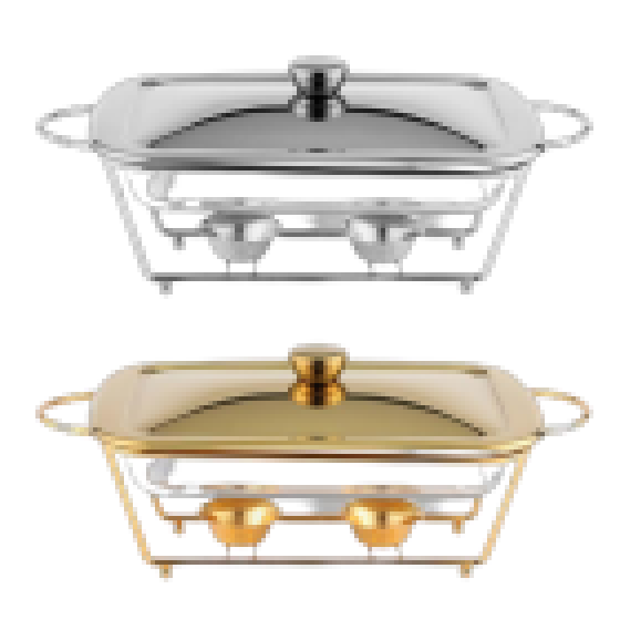 104 acier inoxydable deluxe lace alcool poêle