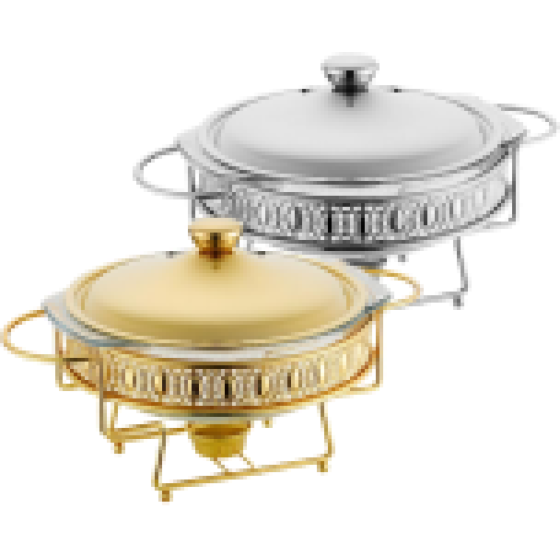 114 acier inoxydable deluxe lace alcool poêle