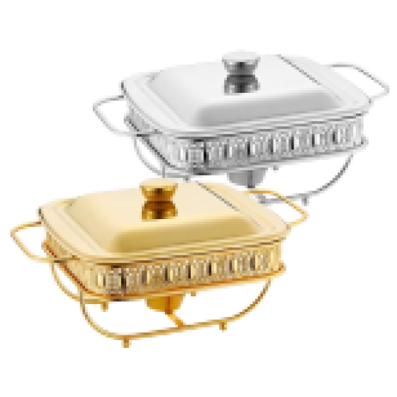 115 acier inoxydable deluxe lace alcool poêle