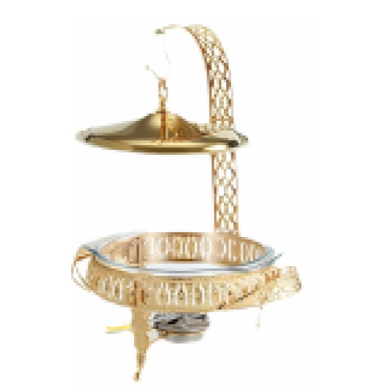 116 acier inoxydable deluxe lace alcool poêle